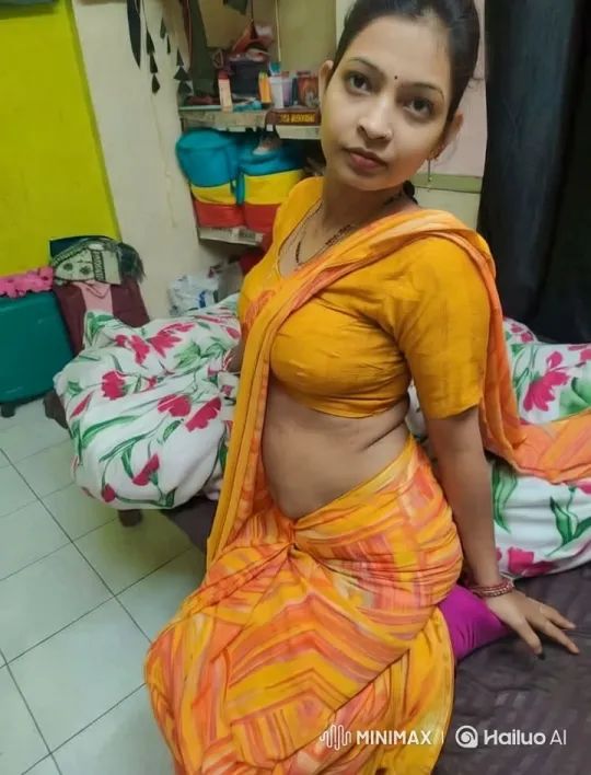 Dynamic Camera Movements Capture Vibrant Sari-Wearing Woman – AI Generated Video | Hailuo AI