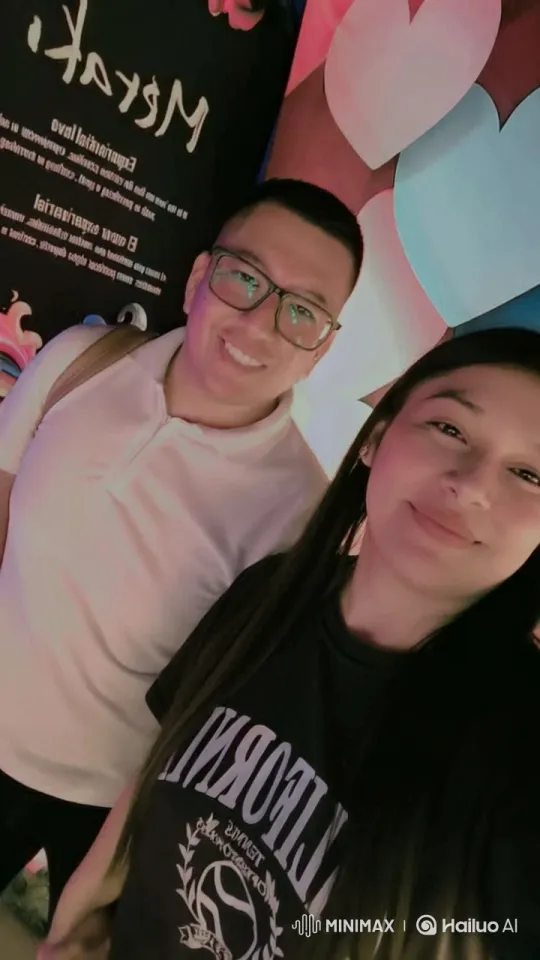 Affectionate Embrace and Kiss Set Against Joyful Decor – AI Generated Video | Hailuo AI