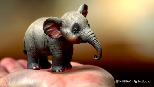 Hyper-Realistic Miniature Creatures on Human Hands – AI Generated Video | Hailuo AI