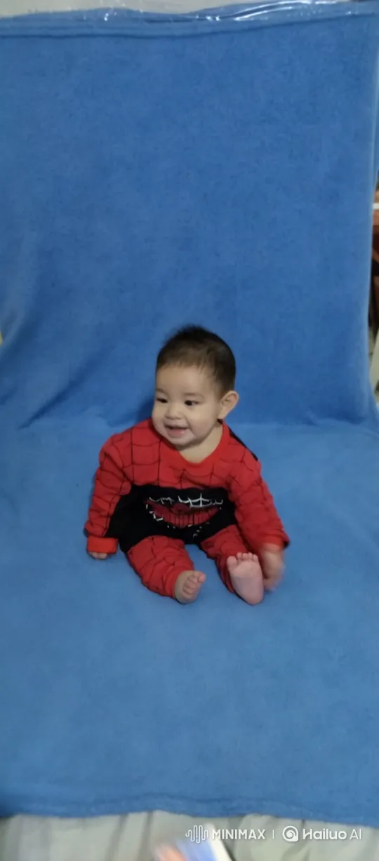 Baby in Spider-Man Costume Joyfully Dancing – AI Generated Video | Hailuo AI