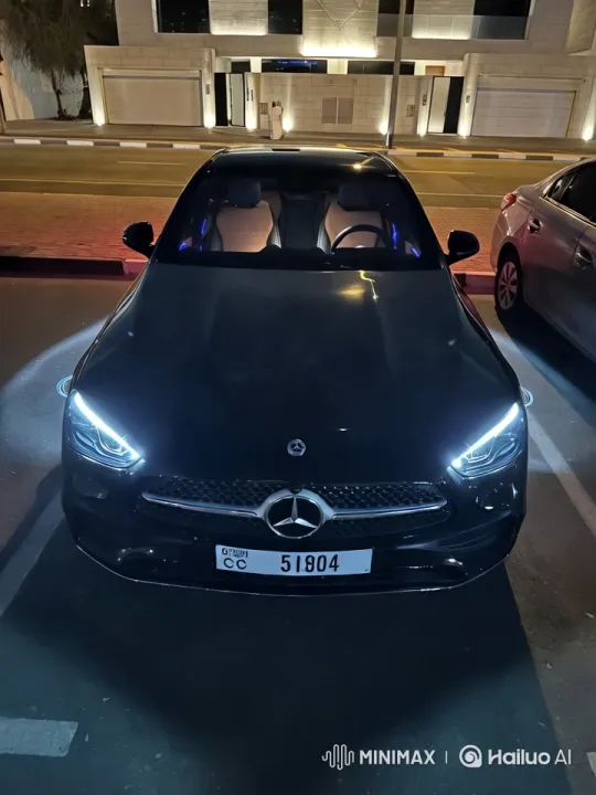 Luxurious Jaguar in Black Mercedes - Mysterious Atmosphere – AI Generated Video | Hailuo AI