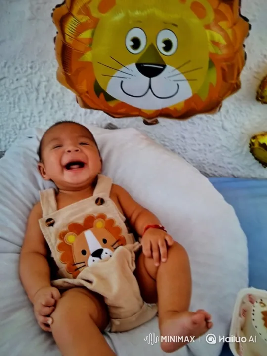Baby in Lion Outfit Imitates Kung Fu Moves – AI Generated Video | Hailuo AI