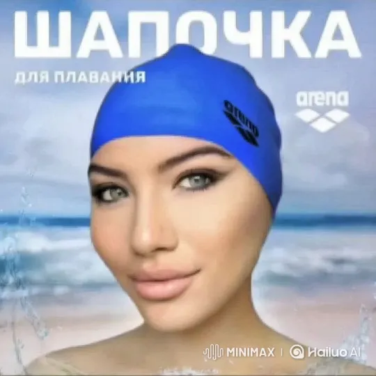 Swim Cap Commercial with Dramatic Bird Explosion Scene – AI Generated Video | Hailuo AI