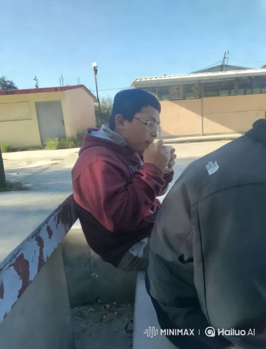 Young Man's Aggressive Outburst in Serene Courtyard – AI Generated Video | Hailuo AI