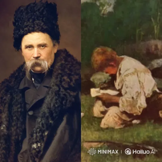 Traditional Taras Embraces Focused Boy in Peaceful Moment – AI Generated Video | Hailuo AI