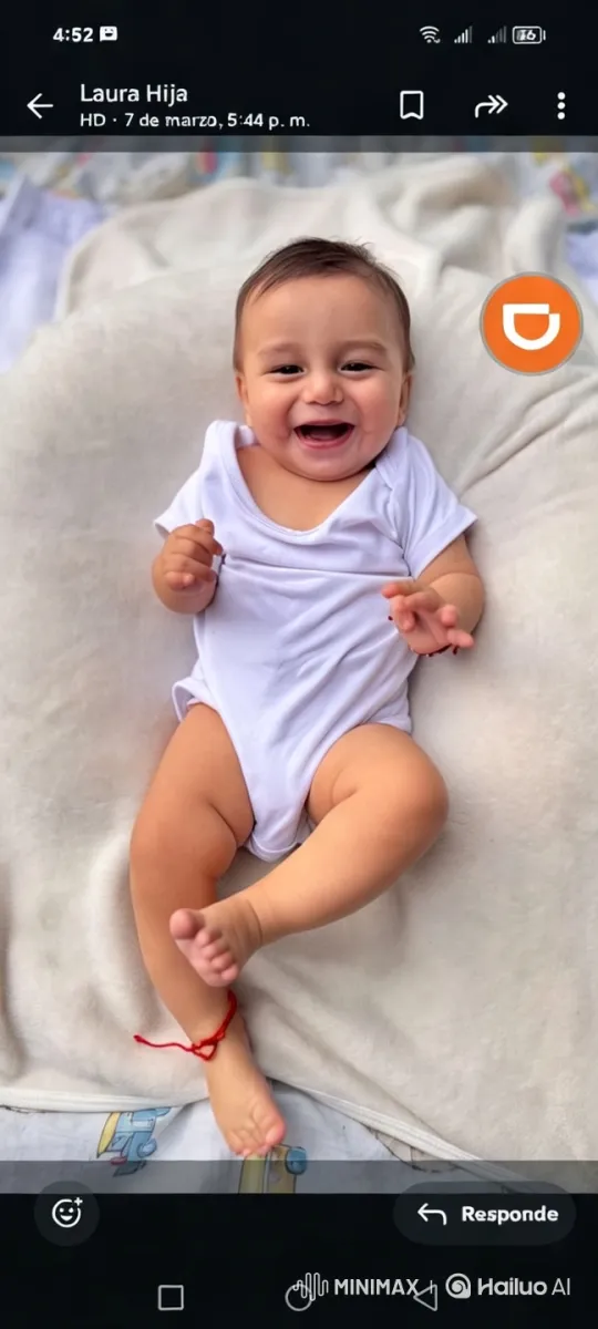 Baby's Playful Movements on Cozy Blanket – AI Generated Video | Hailuo AI