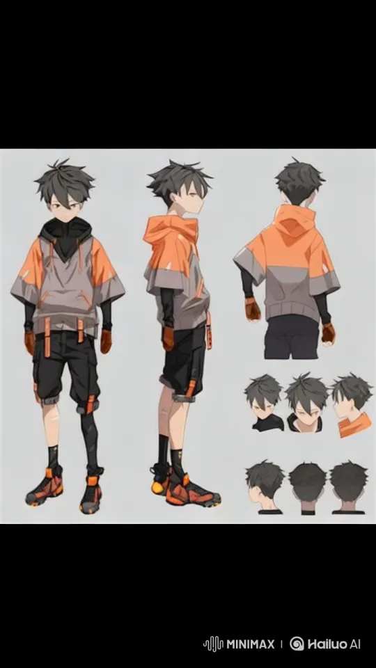 Akira Tanaka: Energetic Teen Adventurer in Live2D Animation – AI Generated Video | Hailuo AI