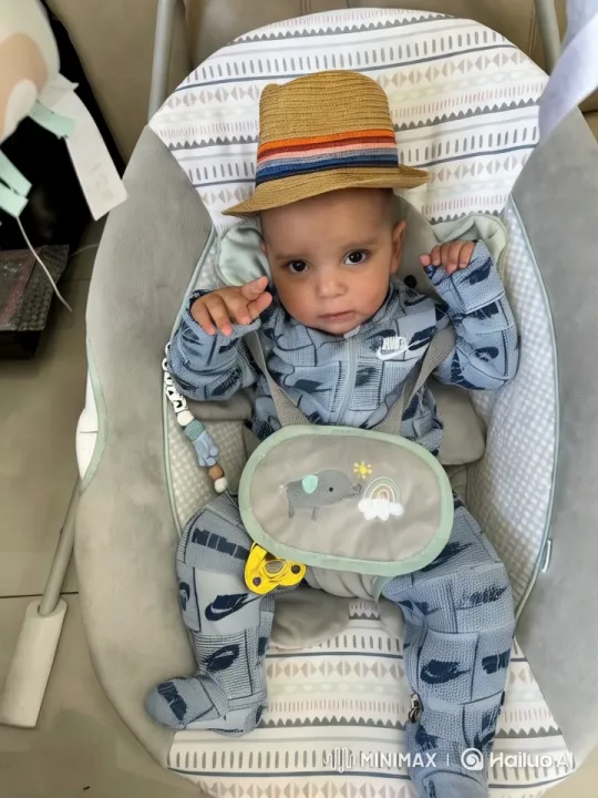 Baby in Nike Outfit Dances and Punches Playfully – AI Generated Video | Hailuo AI