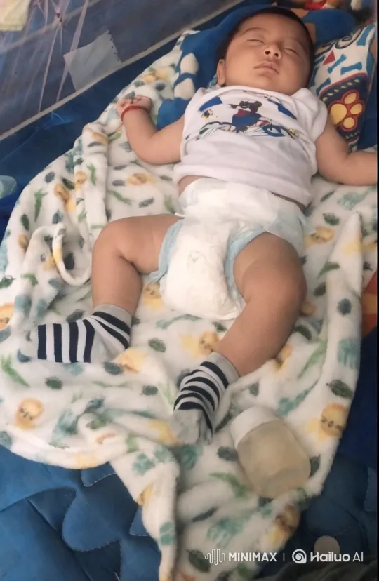 Baby's Playful Kung Fu Dance in Cozy Setting – AI Generated Video | Hailuo AI