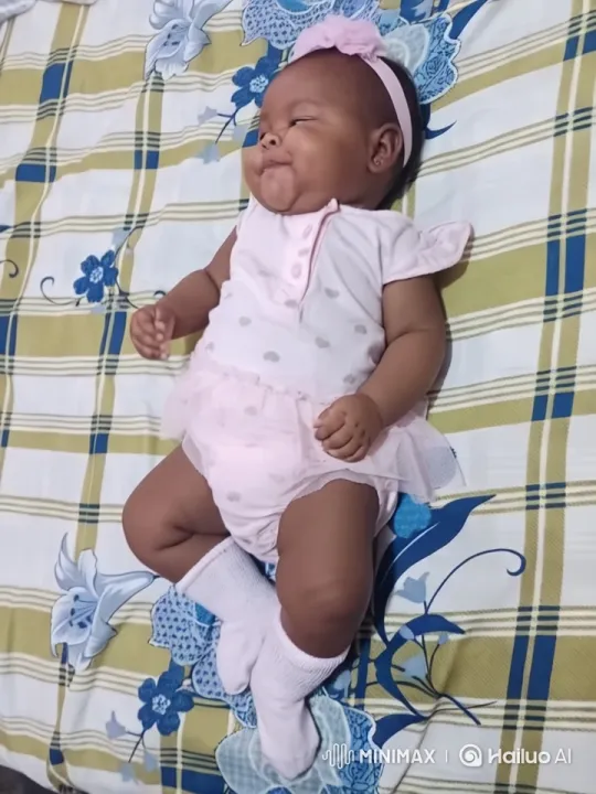 Baby's Playful Dance in Delicate Pink Outfit – AI Generated Video | Hailuo AI