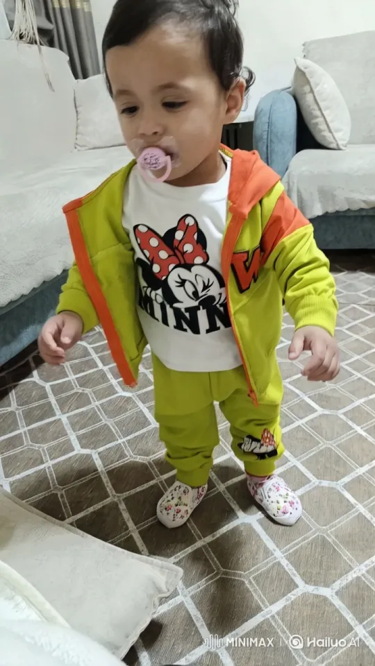 Child Combines Dance and Kung Fu in Colorful Living Room – AI Generated Video | Hailuo AI