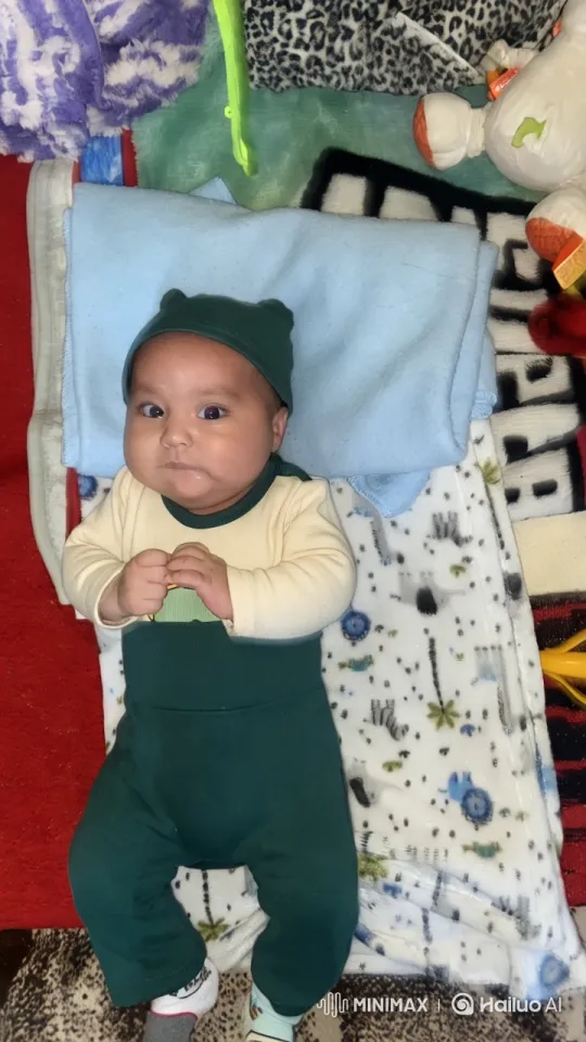 Vibrant Playful Baby in Cozy Environment – AI Generated Video | Hailuo AI