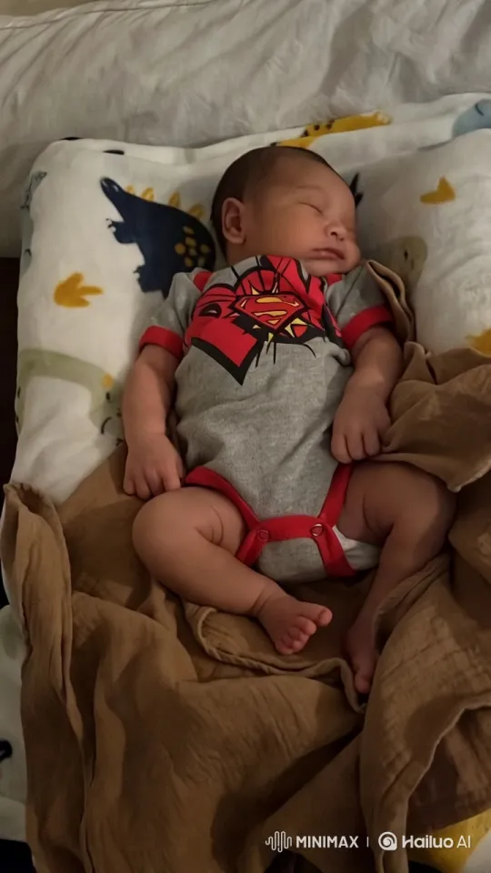 Baby's Playful Kung Fu Moves on Cozy Blanket – AI Generated Video | Hailuo AI