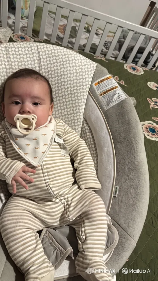 Baby's Playful Dance in Serene Nursery Setting – AI Generated Video | Hailuo AI