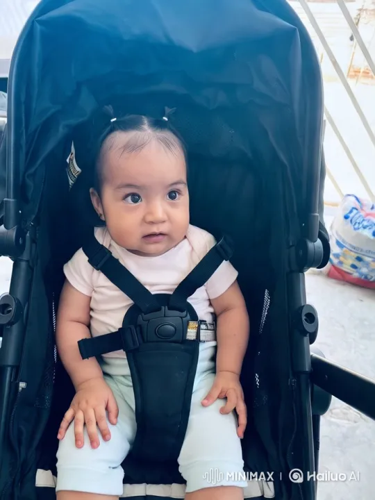 Baby's Delightful Dance and Karate Moves in Stroller – AI Generated Video | Hailuo AI