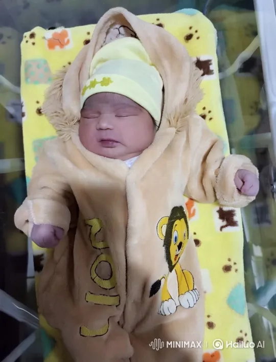 Baby in Lion Onesie Dancing Delightfully – AI Generated Video | Hailuo AI
