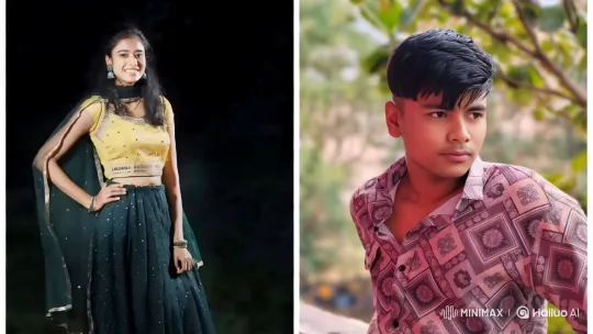 Stylish Duo in Serene Surroundings – AI Generated Video | Hailuo AI