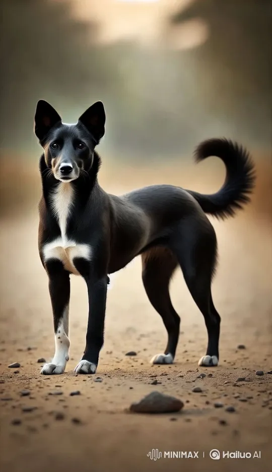 Vibrant Dog Showcases Love in Serene Setting – AI Generated Video | Hailuo AI