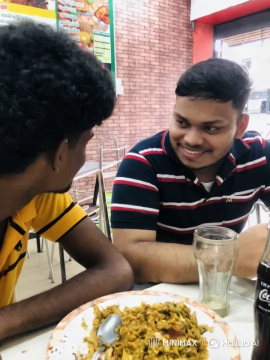 Intimate Moment Shared Over Dinner in Cozy Restaurant – AI Generated Video | Hailuo AI