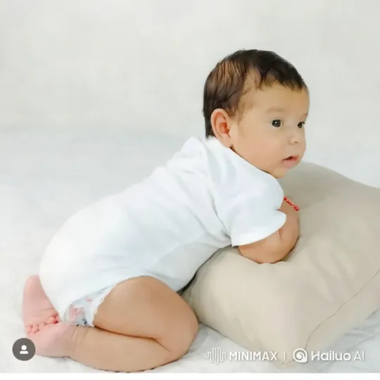 Baby's Joyful Dance in Minimalistic Setting – AI Generated Video | Hailuo AI