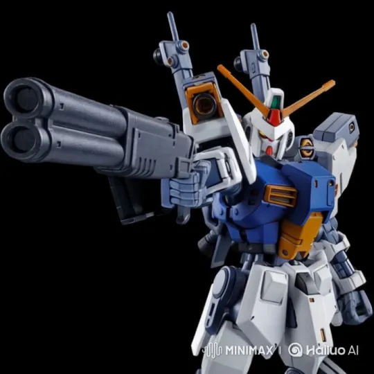 Gundam Model Showcase: Detailed Design and Stance Shift – AI Generated Video | Hailuo AI