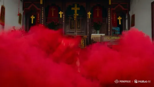 Possessed Chinese Woman: A Terrifying Fusion of Beauty and Horror – AI Generated Video | Hailuo AI