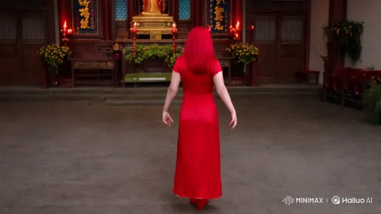 Possessed Chinese Woman: A Terrifying Fusion of Beauty and Horror – AI Generated Video | Hailuo AI