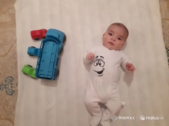 Baby's Joyful Dance and Playful Kung Fu Moves – AI Generated Video | Hailuo AI