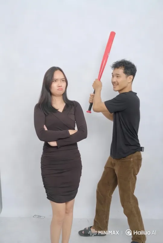 Female Fighter Showcases Kungfu Skills with Wing Chun Defense – AI Generated Video | Hailuo AI
