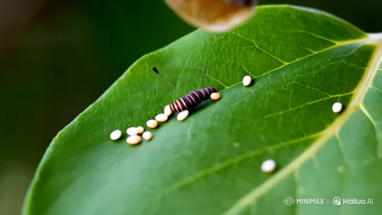 Butterfly Life Cycle: From Egg to Emergence – AI Generated Video | Hailuo AI
