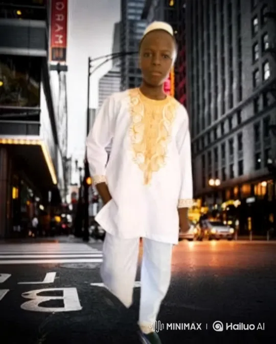 Traditional Elegance Meets Urban Modernity – AI Generated Video | Hailuo AI