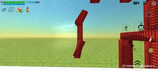 Abstract Geometric Structures in Serene Landscape – AI Generated Video | Hailuo AI