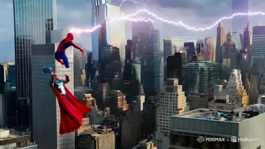 Spider-Man and Thor's Epic Cityscape Battle – AI Generated Video | Hailuo AI