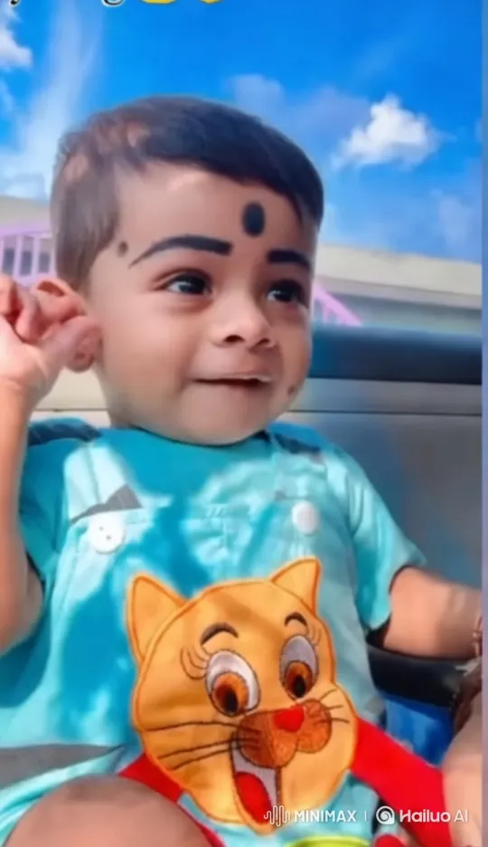 Child Dances Joyfully in Colorful Setting – AI Generated Video | Hailuo AI