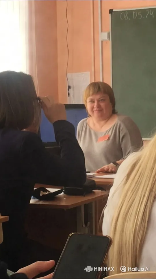 Woman Eats Burger in Serene Classroom Setting – AI Generated Video | Hailuo AI