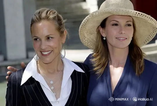 Maria Bello and Diane Lane Share Intimate Moment – AI Generated Video | Hailuo AI