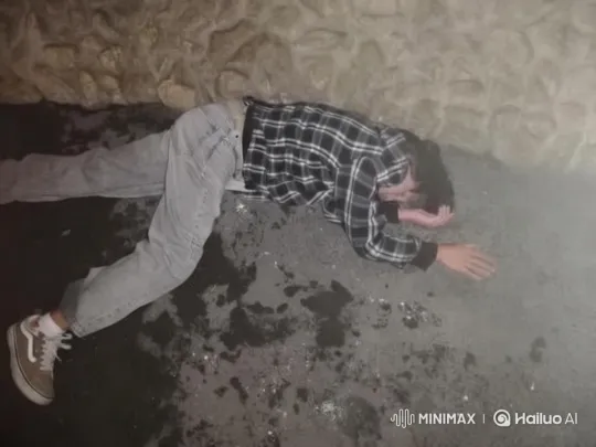 Young Man Saved by Divine Figure, Celebrates in Dance – AI Generated Video | Hailuo AI