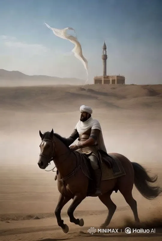 Desert Rider: Aesthetic Journey Through Timeless Landscapes – AI Generated Video | Hailuo AI