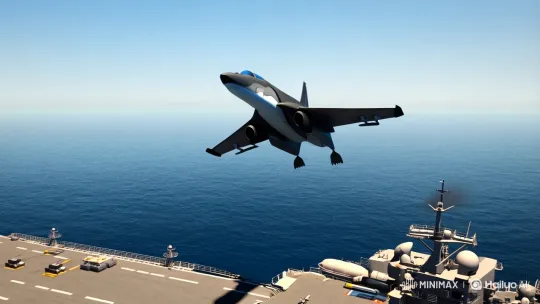 Crocodile Fighter Jet Launch and President's Strategic Command – AI Generated Video | Hailuo AI