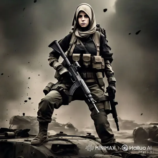 Tactical Soldier in War Zone Cinematic Showcase – AI Generated Video | Hailuo AI