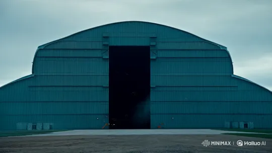 High Aesthetic Military Scene: Tanks Emerge from Chaos – AI Generated Video | Hailuo AI