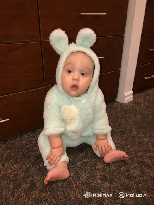Baby in Bear Onesie Performs Playful Kung Fu – AI Generated Video | Hailuo AI