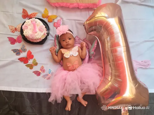 Baby in Tutu Celebrates with Playful Dance – AI Generated Video | Hailuo AI