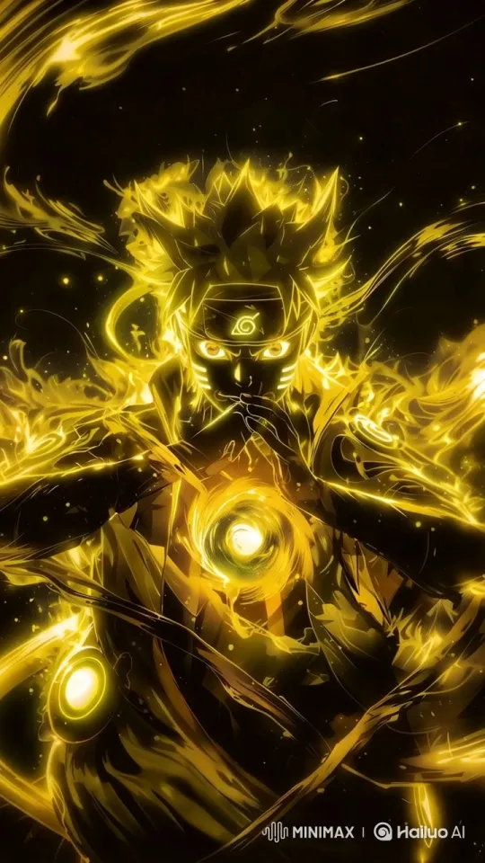 Golden Energy Character Scene with Dynamic Camera Work – AI Generated Video | Hailuo AI