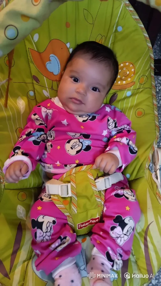 Baby Dancing Joyfully in Pink Outfit – AI Generated Video | Hailuo AI