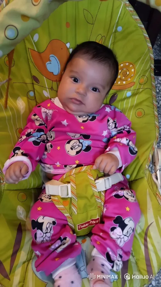 Baby Dancing in Colorful Rocker with Joyful Energy – AI Generated Video | Hailuo AI