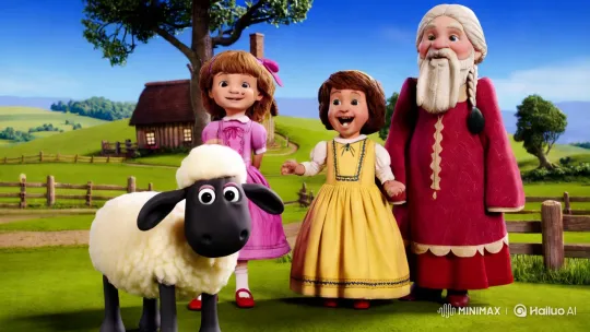 Magical 3D Pastoral Scene with Animated Characters – AI Generated Video | Hailuo AI