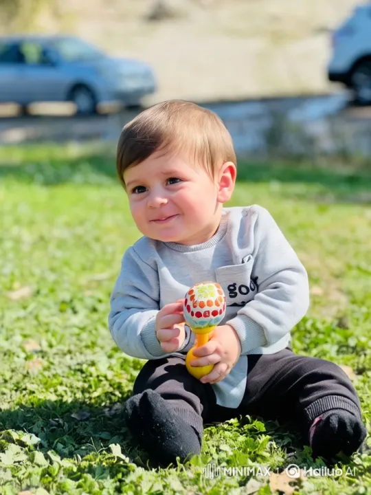 Child Performing Kung Fu Dance on Grass Field – AI Generated Video | Hailuo AI