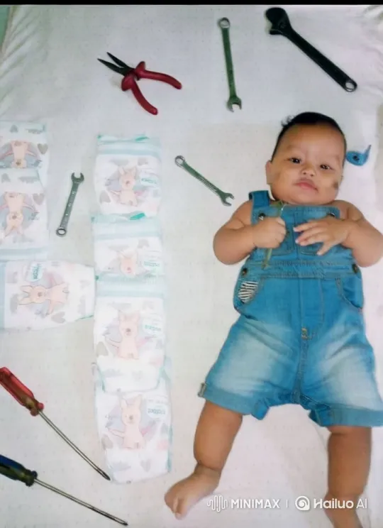 Baby Kung Fu in a Toolbox Nursery – AI Generated Video | Hailuo AI