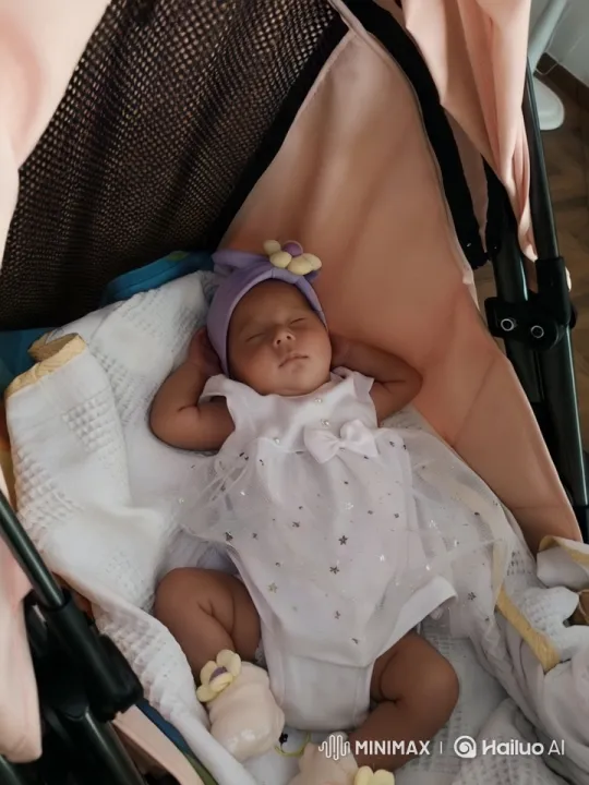 Baby in Stroller: Serene, Softly Dressed, and Cozy – AI Generated Video | Hailuo AI